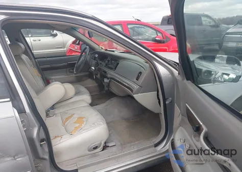 1995 Mercury Grand Marquis Ls из США, поврежденный, VIN 2MELM75W2SX681966